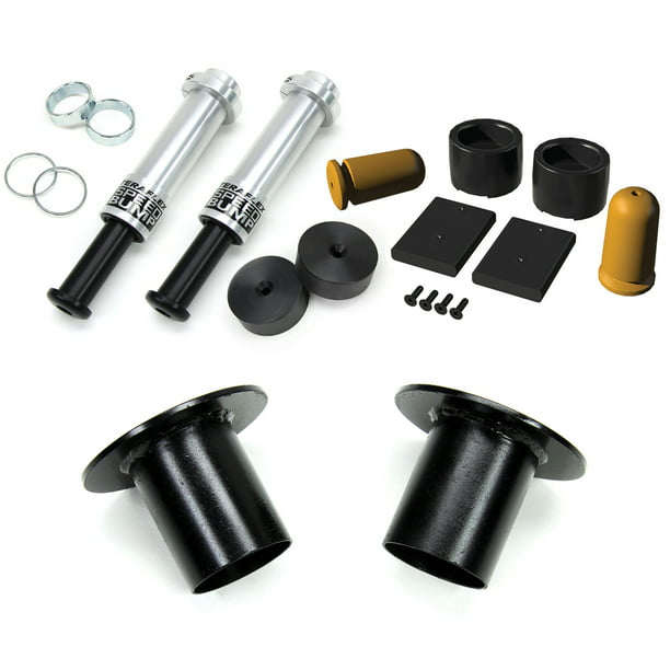 TeraFlex 1958252 JK Rear Bump stop Kit For 2.5 Lift with Extended Microcellular Foam and Axle Pad 1 Pack 
